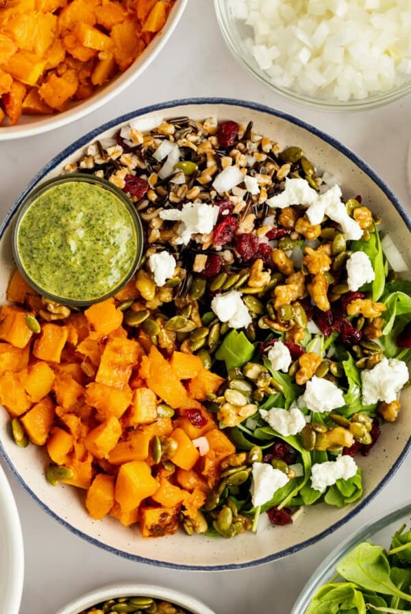 Hodgepodge butternut squash bowl
