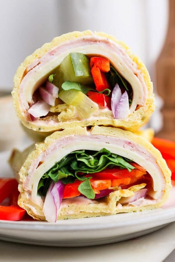 High-protein cottage cheese wraps
