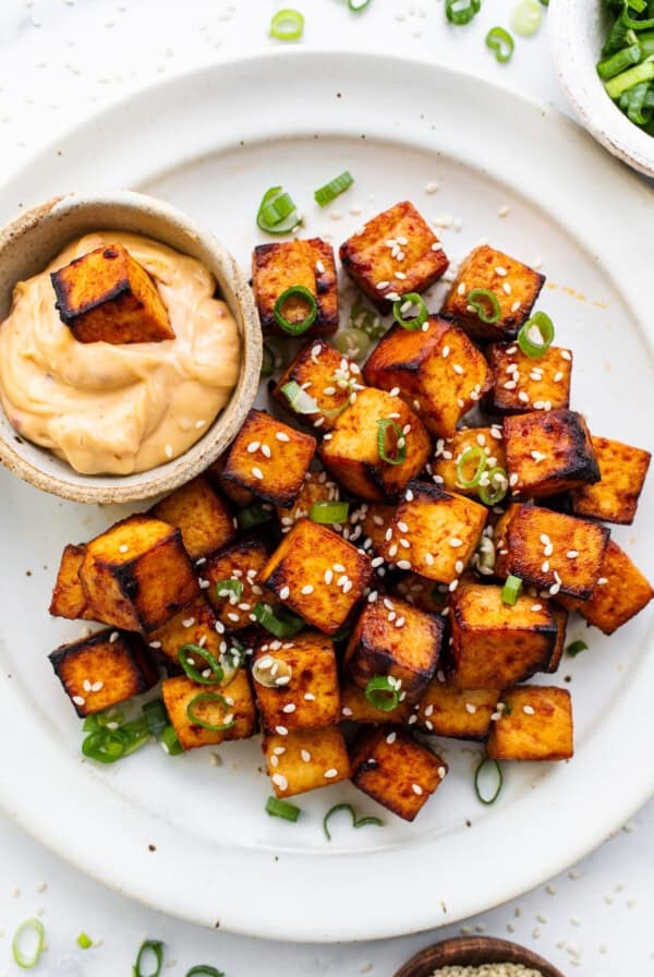 Air fryer tofu