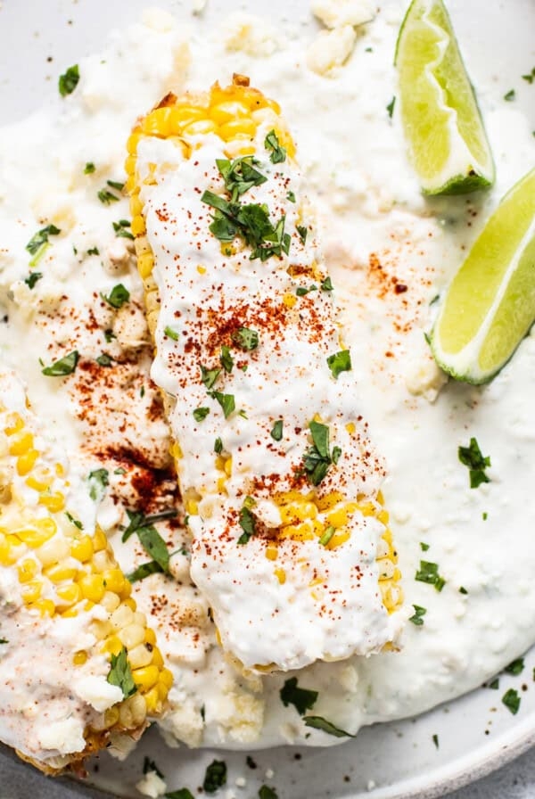 Air fryer elote