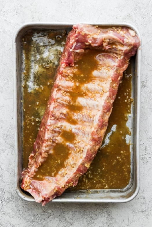 Maple dijon rib marinade recipe