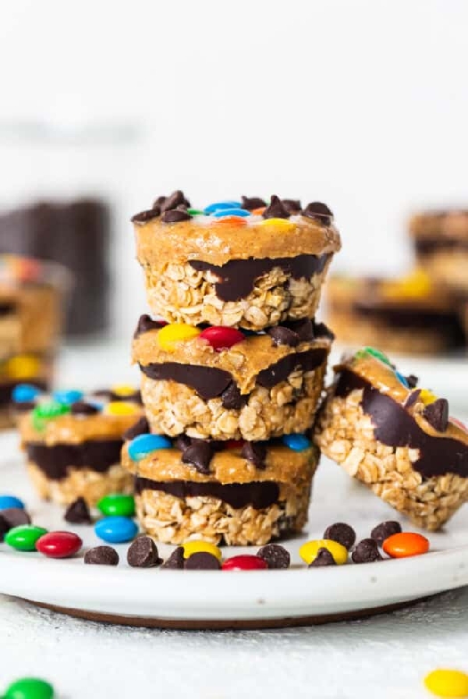 Monster cookie oat cups