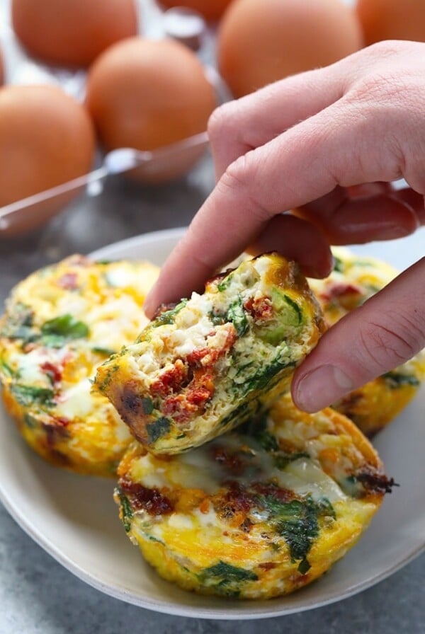 Spinach egg muffins