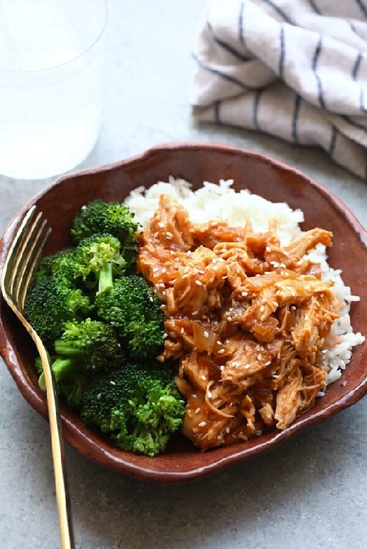 Crockpot sesame chicken