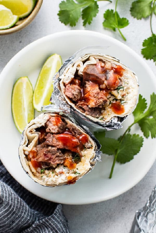 Ultimate steak burritos