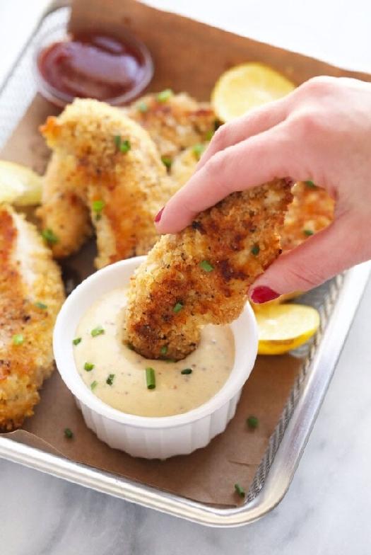 Baked chicken tenders