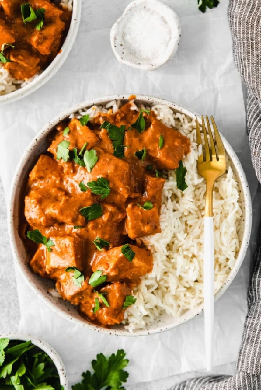 Delicious butter chicken