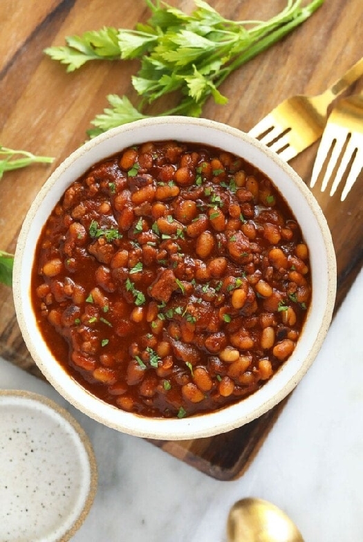 Instant pot baked beans