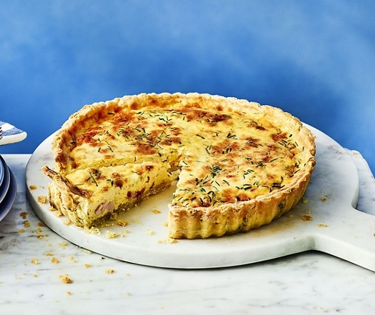 The ultimate quiche lorraine