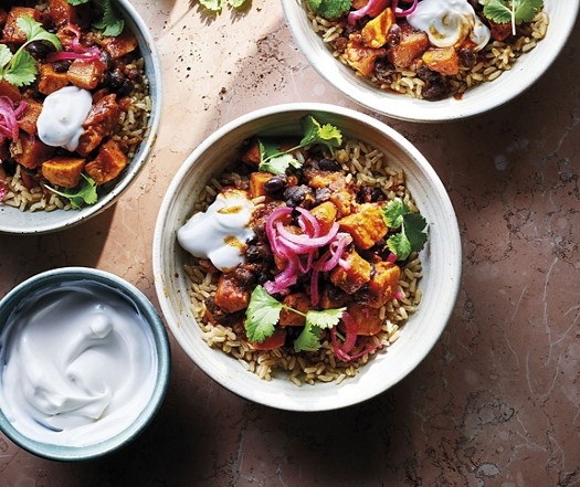 Chipotle sweet potato chilli