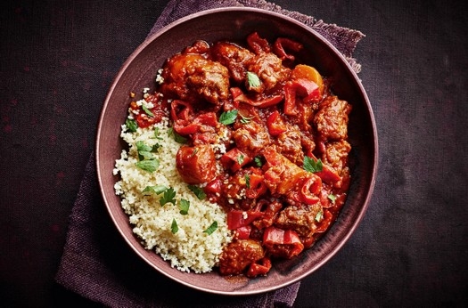 Lamb & pepper stew