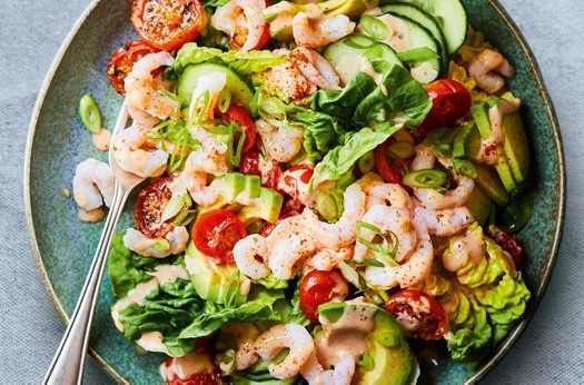 Prawn cocktail & avocado salad