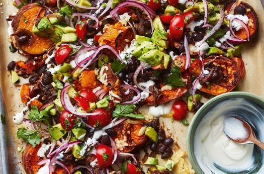 Sweet potato nachos