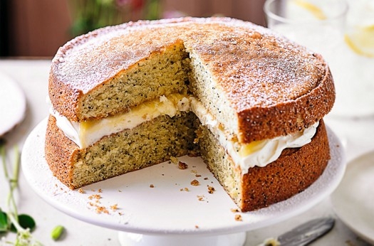 Martha collison's lemon & poppy seed cake