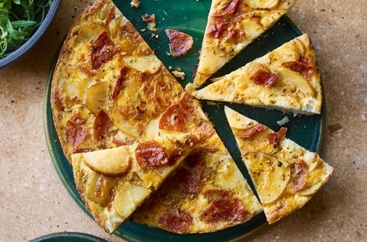 Milano salami & fennel tortilla