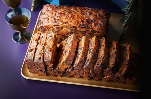 Christmas cake with drambuie-soaked fruit