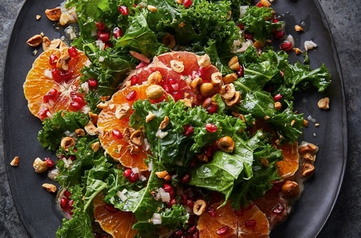 Winter citrus & kale salad