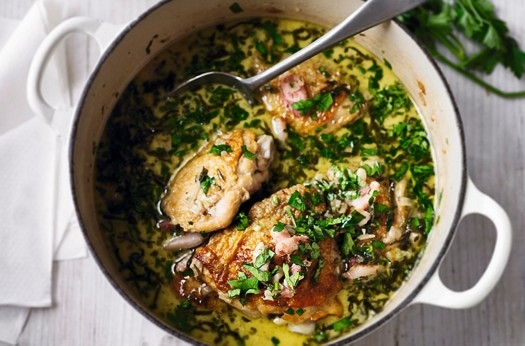 Sage & rosemary chicken stew
