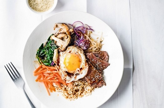 Korean bibimbap