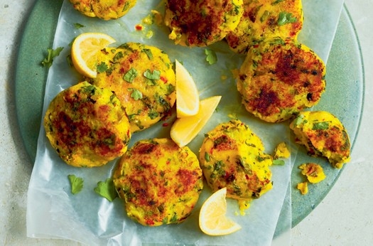 Masala potato cakes