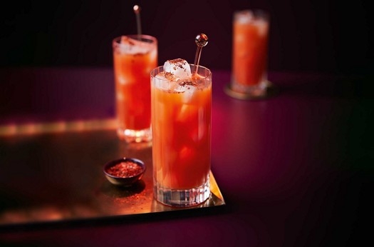 Blood orange mary