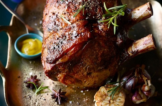 Slow roasted brined wing rib of beef