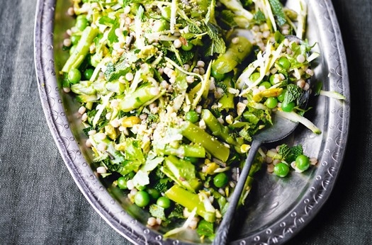 Green summer couscous