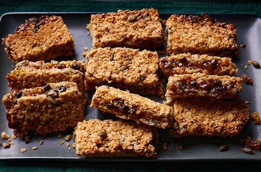 Mincemeat flapjacks