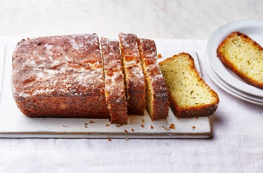 Courgette, lemon & lime drizzle cake