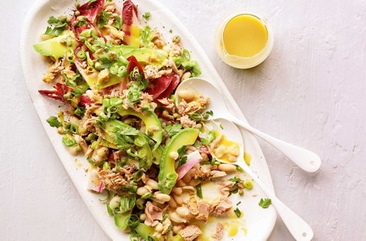 Tuna with egg fried rice