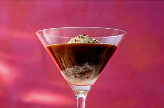 Espresso martini affogato