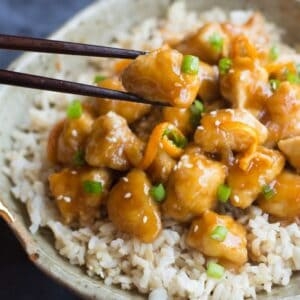 Orange peel chicken