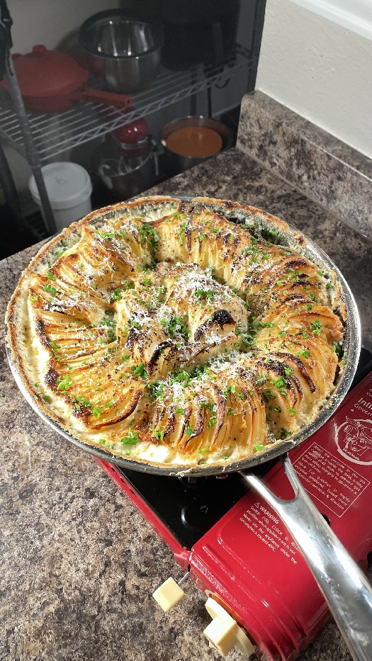 Domino dauphinoise potatoes