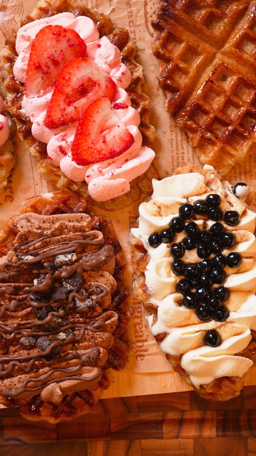 Croffles (croissant waffles)