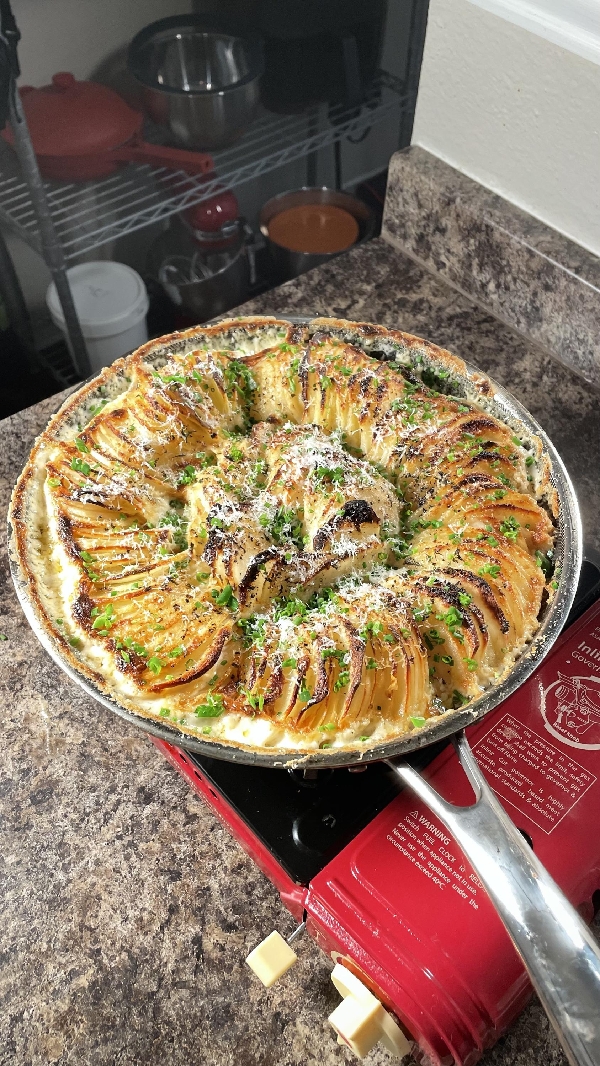 Domino dauphinoise potatoes