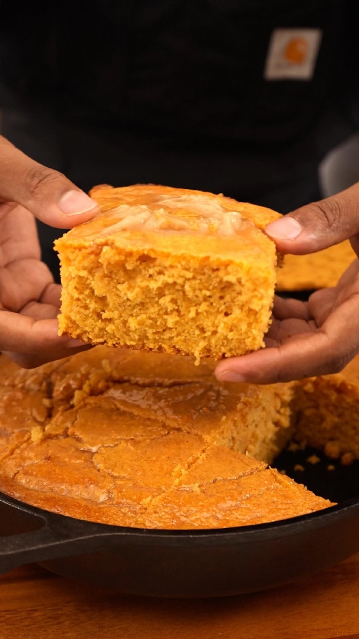 Sweet potato cornbread