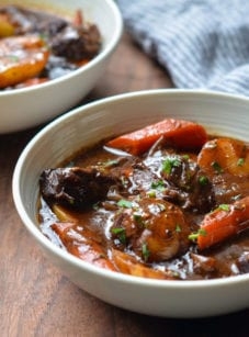 Beef stew recipe with carrots & potatoes