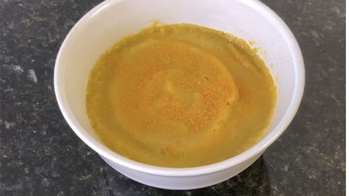 Quick and easy blender cauliflower soup