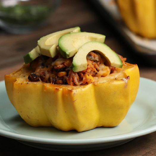 Southwest stuffed acorn squash