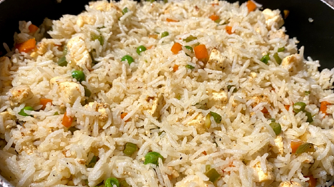 Paneer fried rice