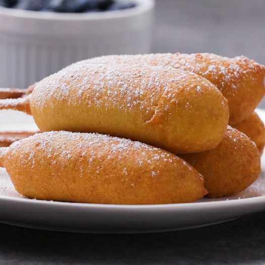 The ultimate breakfast corndog