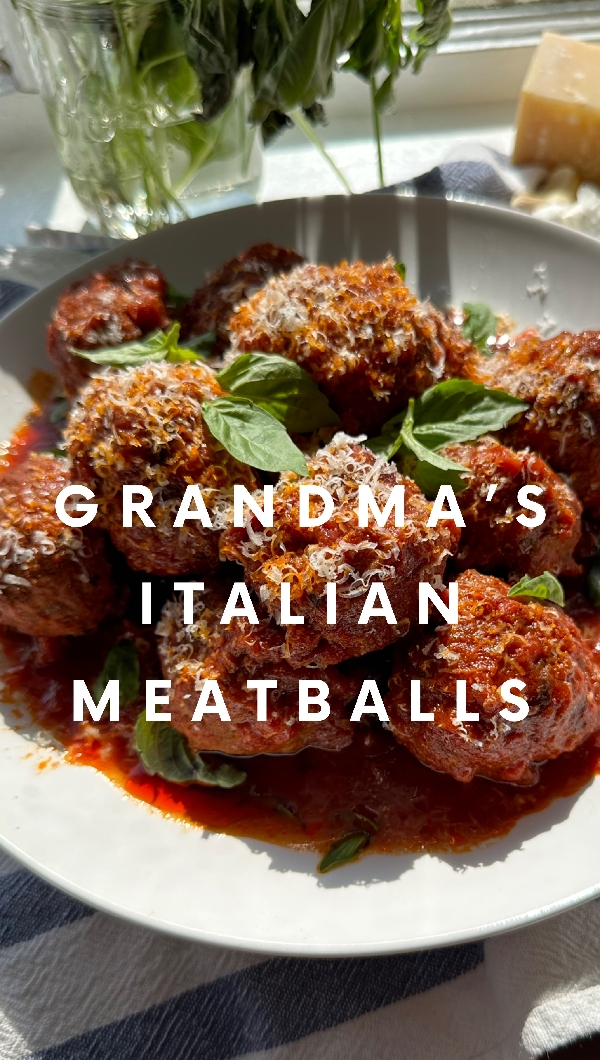 Classic italian meatballs
