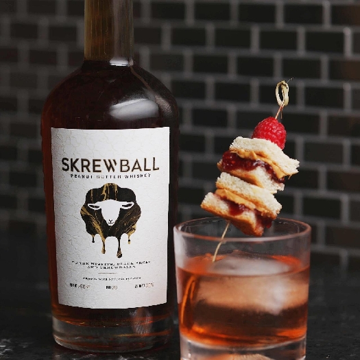 Pb&j skrewball old fashioned