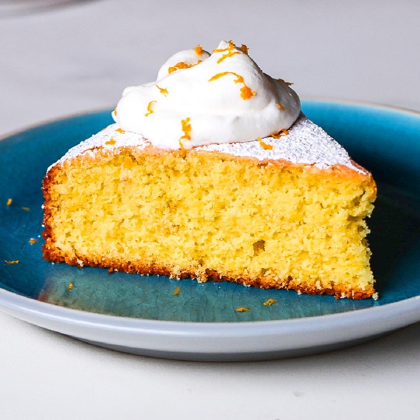 Olive oil orange cake