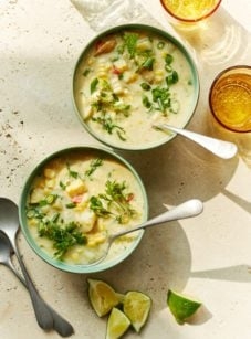 Southwestern corn chowder