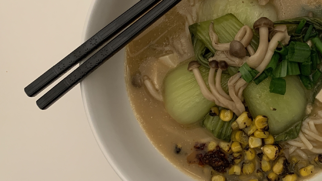 Easy vegan ramen