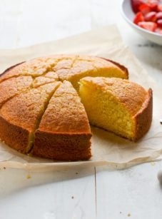 Olive oil cake