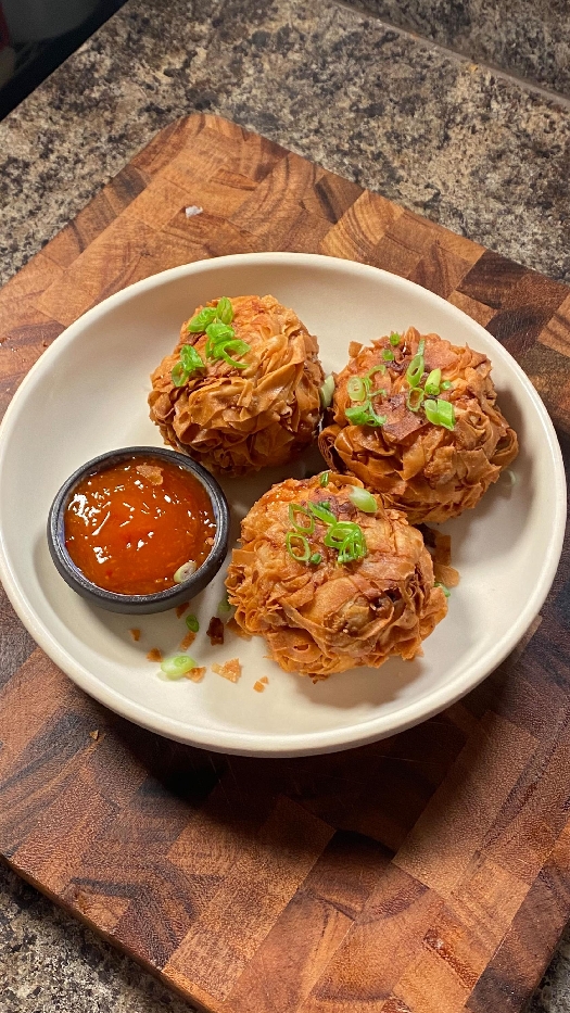 Dim sum shrimp balls