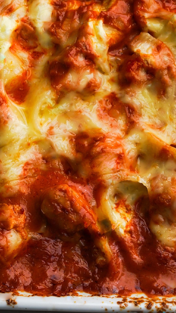 Stuffed shells alla vodka