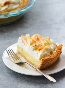 Coconut cream pie